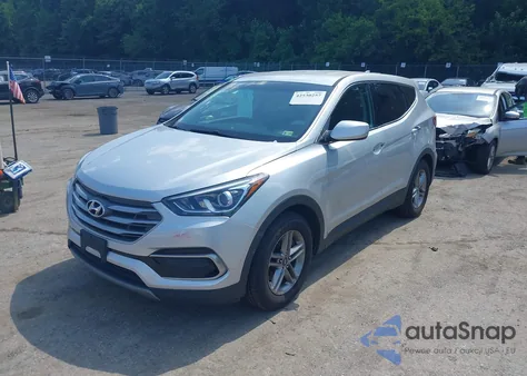 2017 Hyundai Santa Fe Sport 2.4L from USA, damaged, VIN 5XYZT3LB3HG433413
